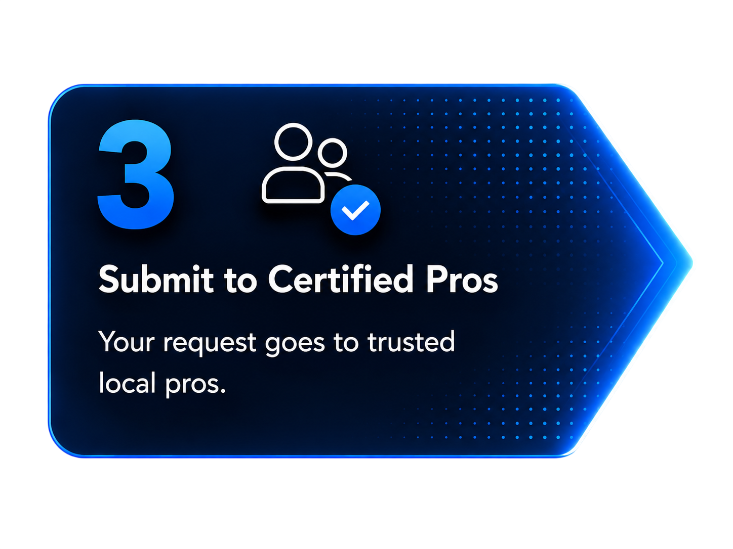 Submit to certified pros