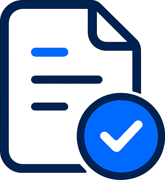 Change order agreement icon